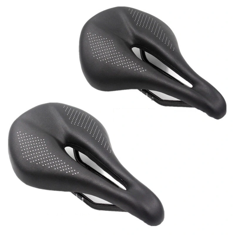 Bicycle Carbon Saddle 155mm Comfortable Bike Seat Cushion Shock Absorption Carbon Cycling Saddle (image for) Bicycle Carbon Saddle 155mm Comfortable Bike Seat Cushion Shock Absorption Carbon Cycling Saddle